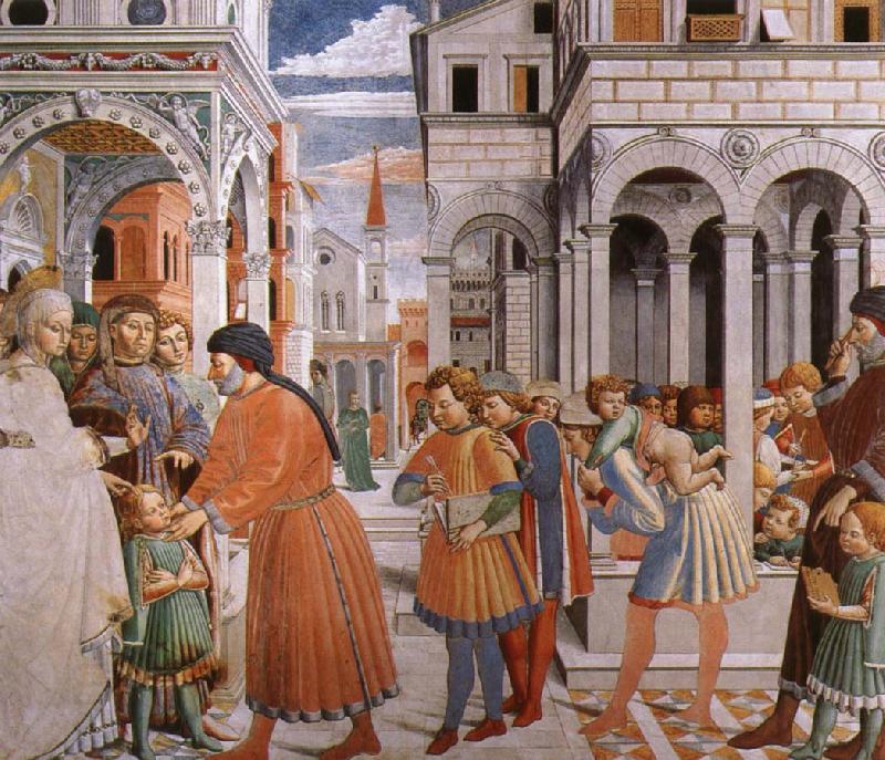 Benozzo Gozzoli Scenes From the Life of St.Augustine China oil painting art